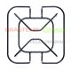 TREMPE REDONDO FOGAO BFD5NABNNA BRASTEMP W10717154