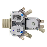 VALVULA ENTRADA DE AGUA TRIPLA 127V LAVA E SECA LG ORIGINAL