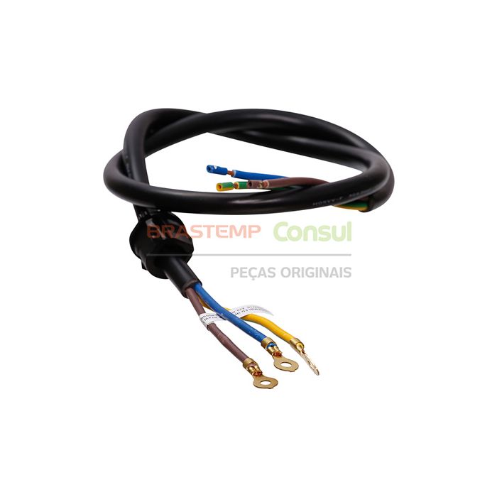 CORDAO DE ALIMENTACAO FOGAO BF775BR 25A 3P BRASTEMP W10397187